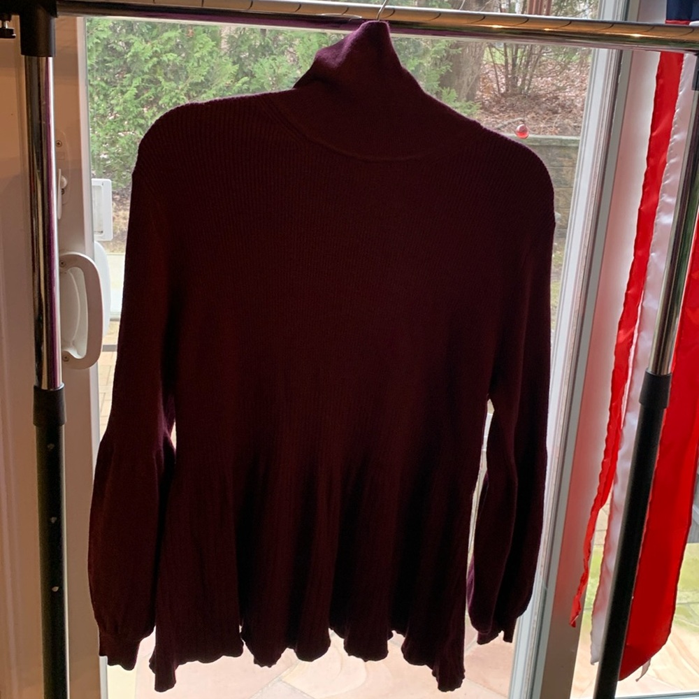 ELLE Purple Poet Sweater XXL